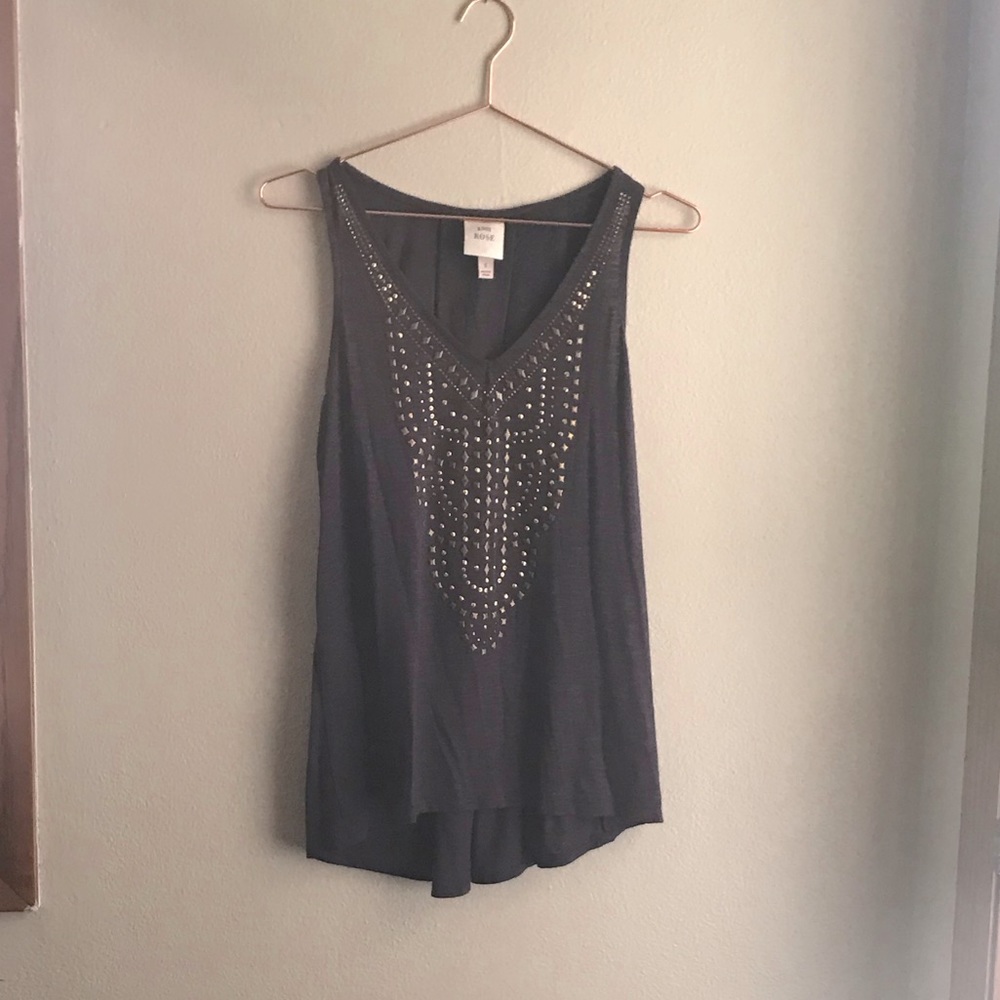 Deep Purple Knox Rose Tank Top